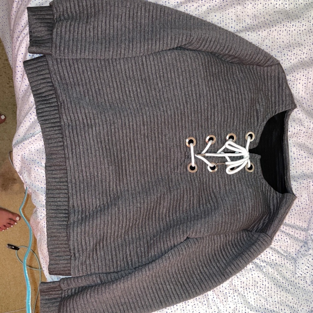 Gray Sweater